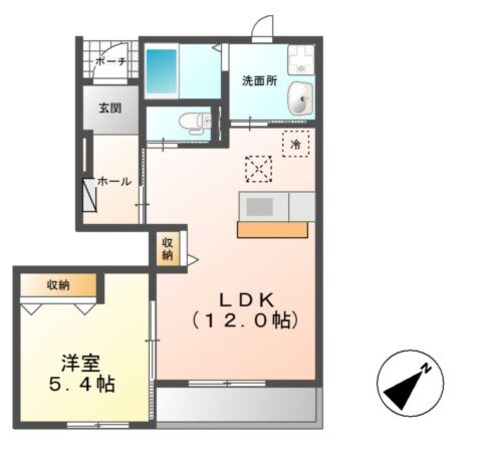 La siesta（ラシエスタ）の物件間取画像